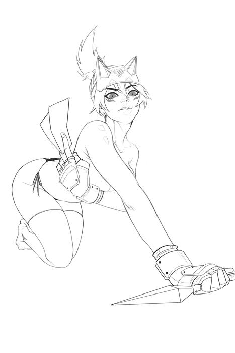 KIRIKO LINEART